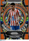 Thiago Almada 2025 Prizm FIFA Kaleidoscpic Orange 21/25 Atlético de Madrid