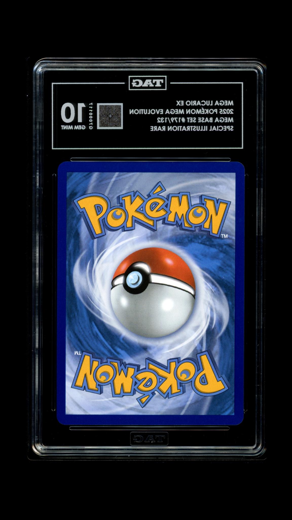 Mega Lucario ex Pokémon Mega Evolution TAG 10 #179/132