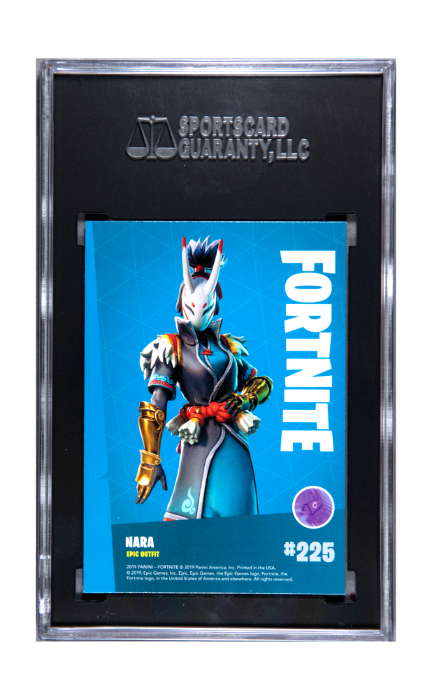 Nara 2019 Panini Fortnite Series 1 HOLO #225 SGC 9.5