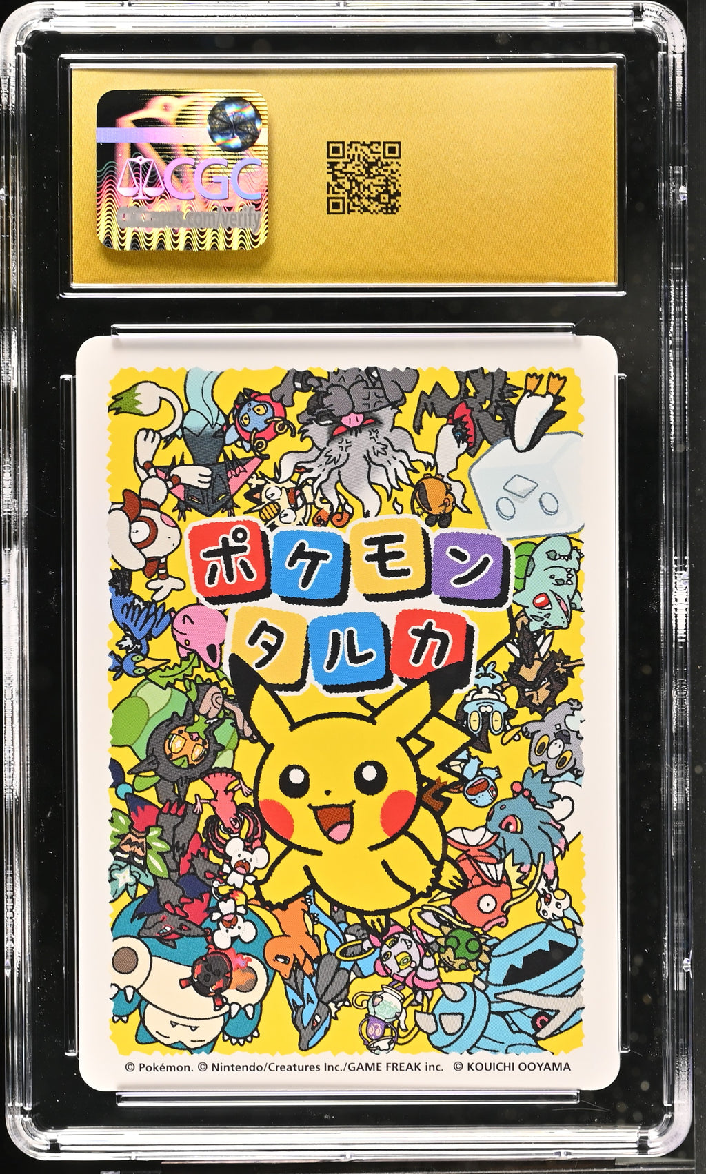 Darkrai 2025 Pokemon Playing Card Taruka CGC 10