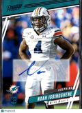 Noah Igbinoghene 2020 Prestige Auto Autograph RC Auburn Tigers Miami Dolphins