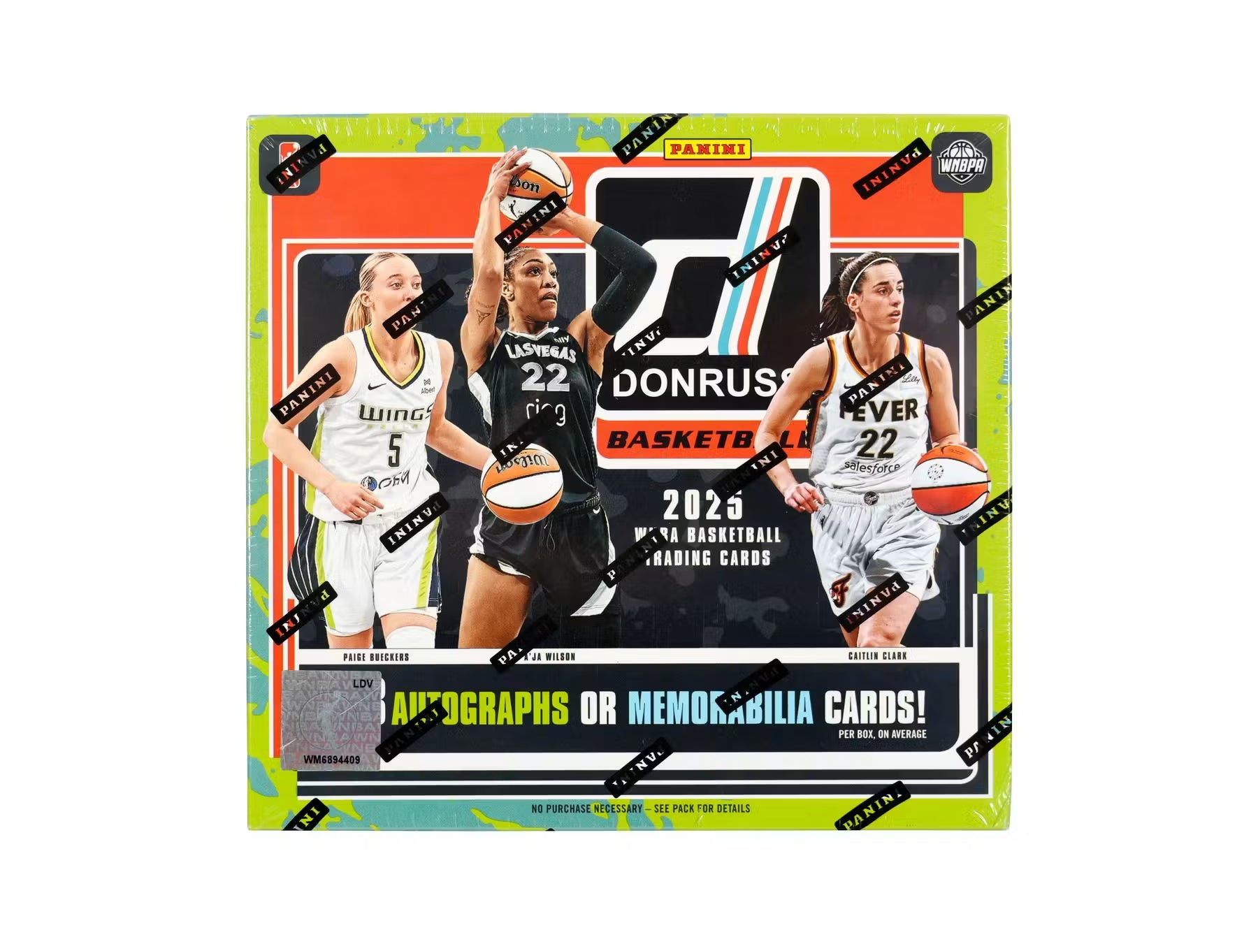 2025 Panini Donruss WNBA Hobby Box
