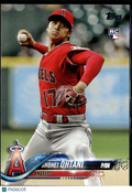 Shohei Ohtani 2018 Topps Update Series Rookie RC #US1 Los Angeles Angels