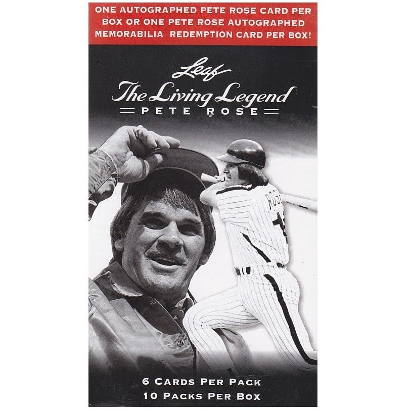 Leaf Living Legends - Pete Rose Box