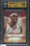 LeBron James 2004-05 Skybox Autographics #5 Cleveland Cavaliers BGS 9.5