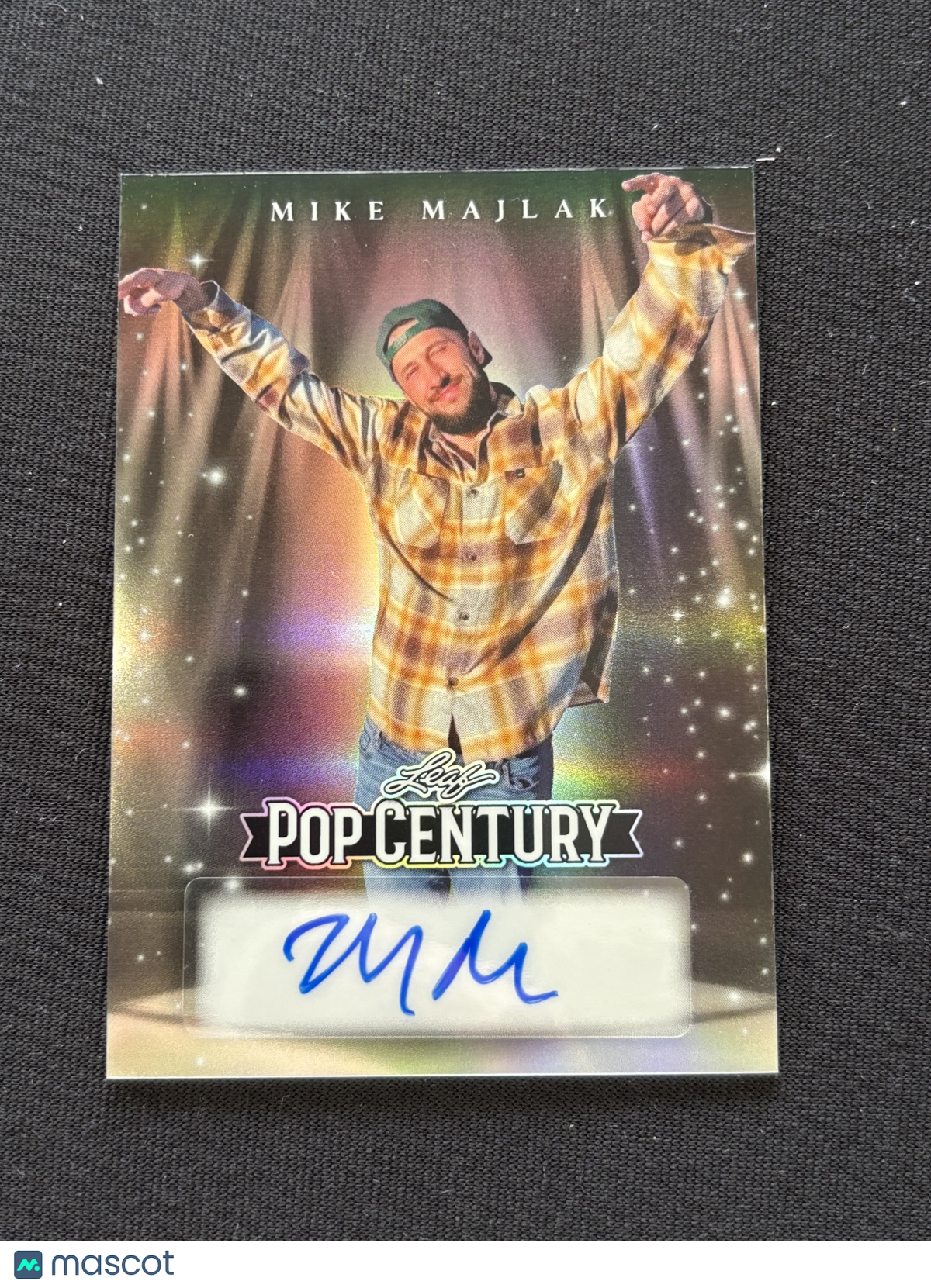 Mike Majlak 2026 Leaf Pop Century Auto Autograph Logan Paul 4/25
