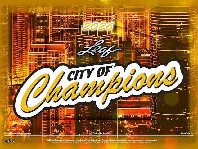 2026 Leaf City of Champions Box