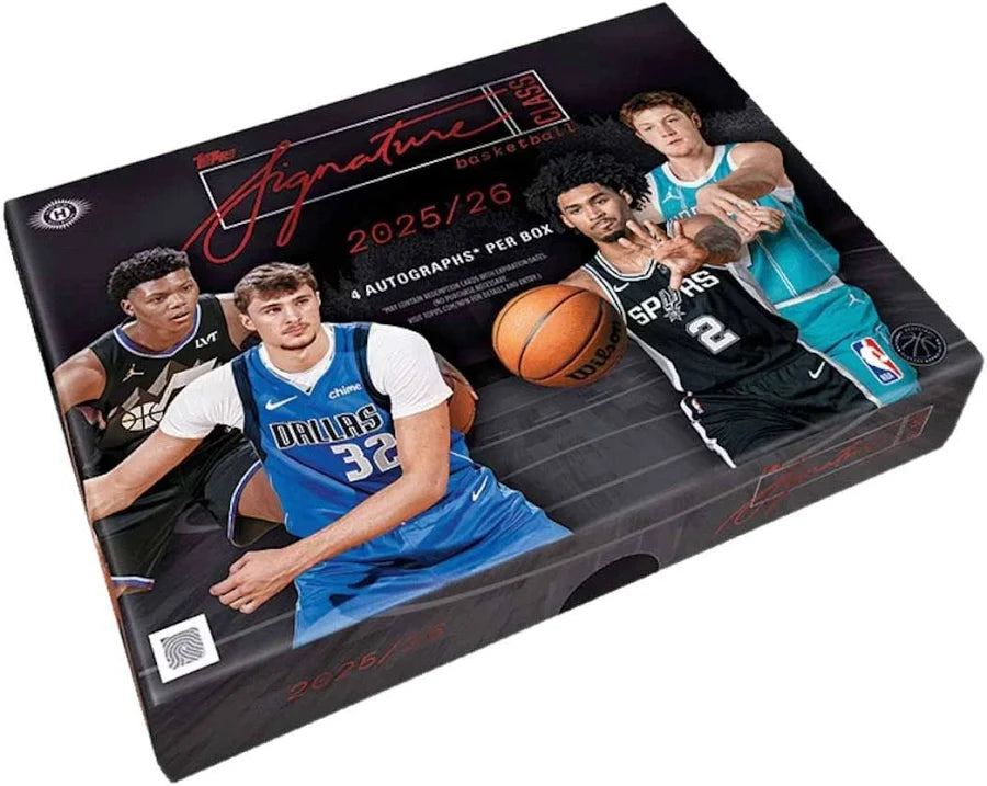 2025-26 Topps Signature Class Basketball Jumbo Box