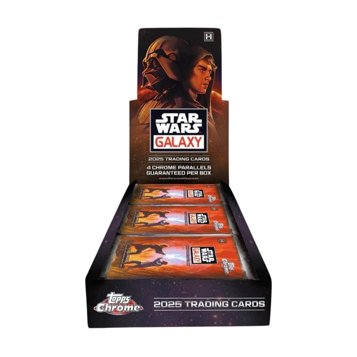 Topps 2025 Star Wars Chrome Galaxy Hobby Box