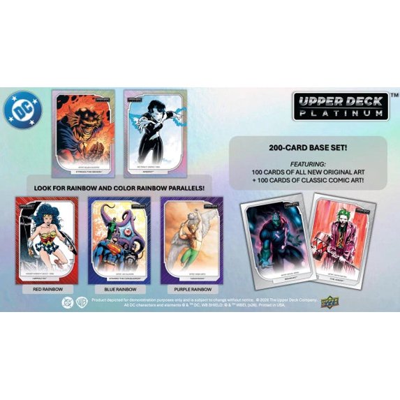 Upper Deck 2026 DC Platinum Hobby Box