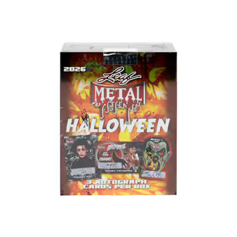 2026 Leaf Metal Halloween