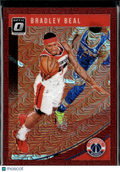 Bradley Beal 2019-19 Optic Red Choice Prizm 29/88 Washington Wizards