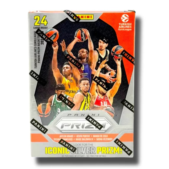 2024-25 Panini Prizm Turkish Airlines Euroleague Basketball Blaster Box