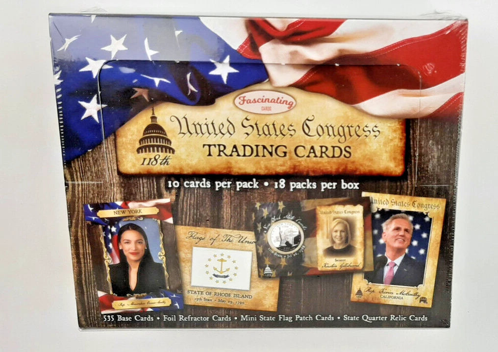 1868 Fascinating Congress Cards