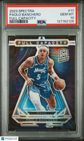 Paolo Banchero 2023-24 Spectra Full Capacity CASE HIT Orlando Magic READ PSA 10