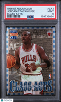Michael Jordan 1996 Stadium Club Class Acts Chicago Bulls #CA1 PSA 9