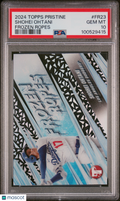 Shohei Ohtani 2024 Topps Pristine Frozen Ropes Los Angeles Dodgers #FR23 PSA 10