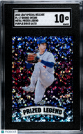Shohei Ohtani 2023 Leaf Metal Prized Legend Purple Disco Dodgers 14/15 SGC 10