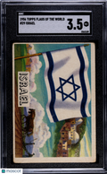 Israel 1956 Topps Flags Of The World #29 SGC 3.5