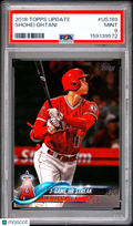 Shohei Ohtani 2018 Topps Update Rookie RC Los Angeles Angels #189 PSA 9