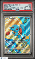 Squirtle 2026 Pokemon Mep EN-Me Black Star Promo First Partner PSA 10 #039