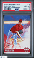 Shohei Ohtani 2018 Diamond Kings Pitching Rookie RC Los Angels Angels PSA 10