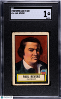 Paul Revere 1952 Topps Look 'n See #16 SGC 1