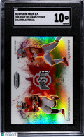 Miyan Williams / Cade Stover 2024 Prizm Draft Color Blast Ohio State SGC 10