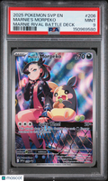 Marnie's Morpeko 2025 Pokemon SVP Black Star Promo PSA 9 #206