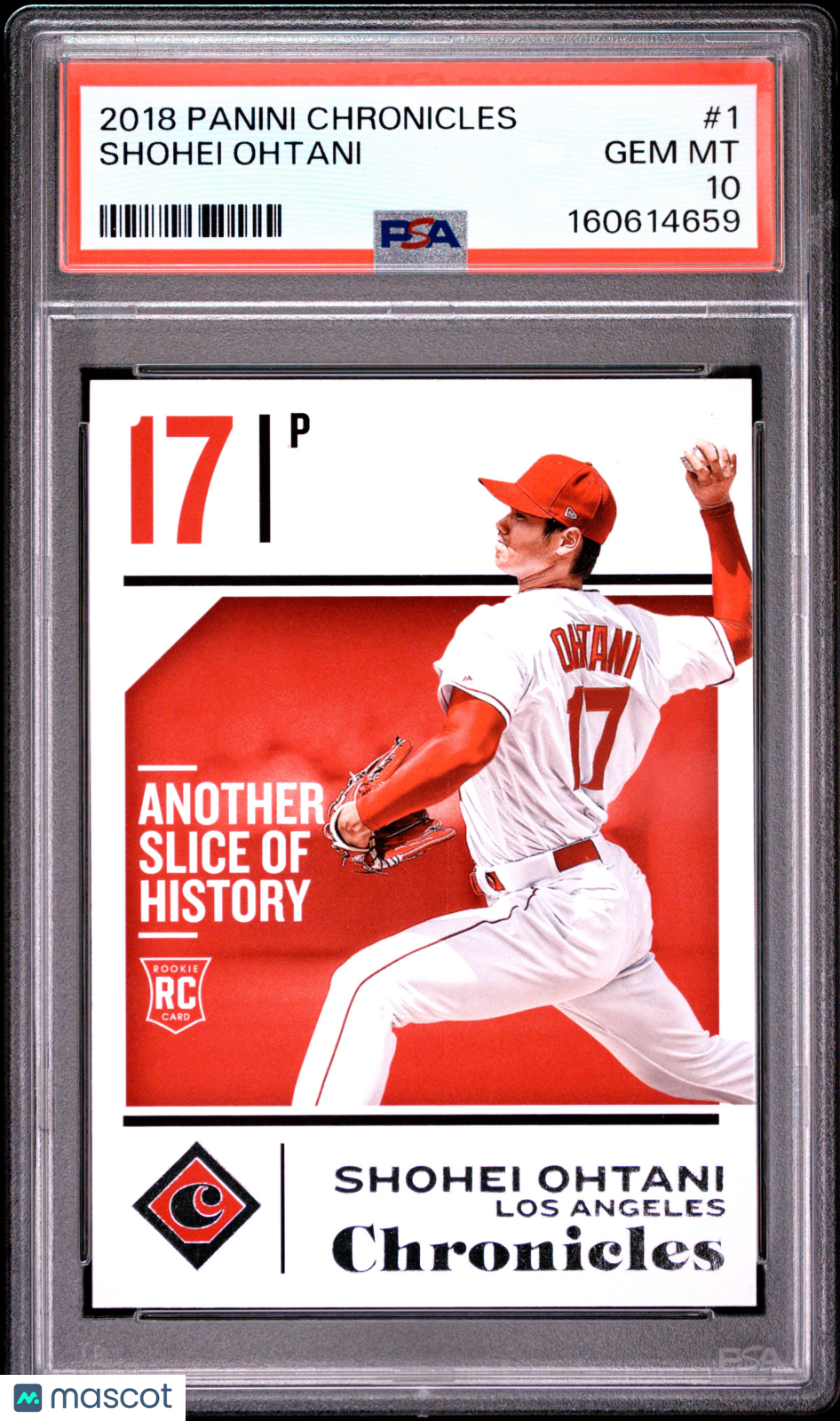 Shohei Ohtani 2018 Chronicles Rookie RC Los Angeles Angels #1 PSA 10