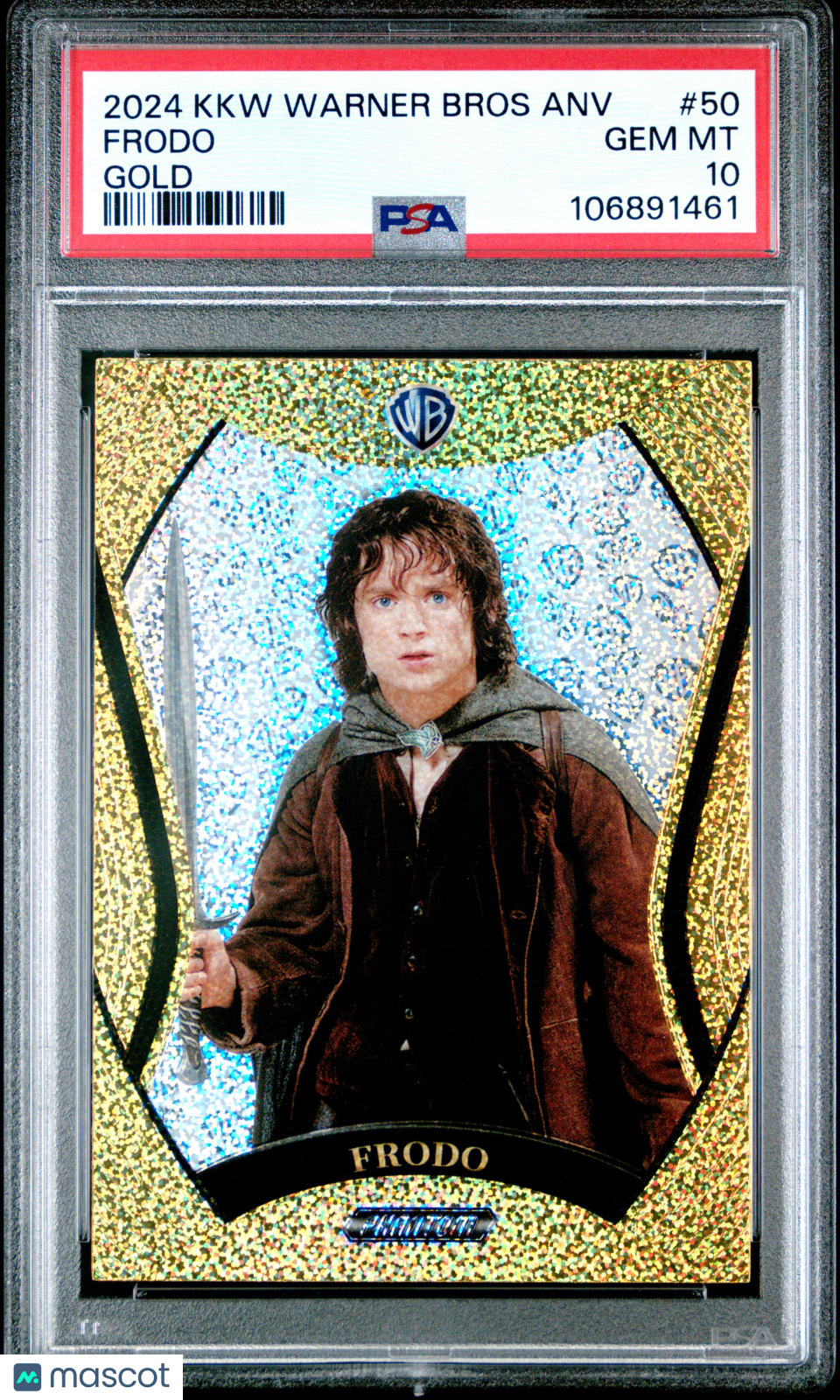 Frodo 2024 Kakawow Phantom Warner Bros. 100th Anniversary GOLD 9/10 #50 PSA 10