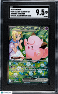 Lillie's Clefairy EX 2025 Pokemon Journey Together SGC 9.5 #184