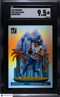 Puka Nacua 2024 Donruss DOWNTOWN SSP CASE HIT Los Angeles Rams SGC 9.5