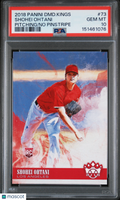 Shohei Ohtani 2018 Diamond Kings Pitching Rookie RC Los Angels Angels PSA 10