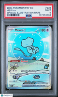Mew EX 2024 Pokemon Paldean Fates Special Illustration Rare PSA 9 #232