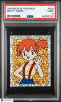 Misty 1999 Merlin Pokemon Prism #S28 PSA 9