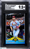 Paul Goldschmidt 2024 Topps Transcendent Black Refractor Cardinals 9/10 SGC 9.5