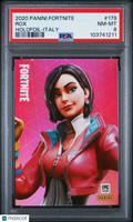 Rox 2020 Panini Fortnite Italy Holofoil #179 PSA 8