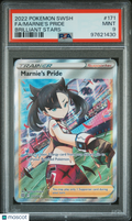 Marnie's Pride 2022 Pokemon Brilliant Stars PSA 9 #171