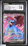 Salamence ex 2025 Pokemon Journey Together Holo Ultra Rare  CGC 10 #177/159