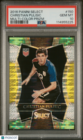 Christian Pulisic 2016 Select Multi-Color Prizm Rookie RC USA #150 PSA 10