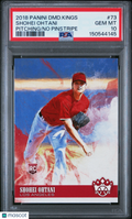 Shohei Ohtani 2018 Diamond Kings Pitching Rookie RC Los Angels Angels PSA 10