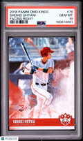 Shohei Ohtani 2018 Diamond Kings Facing Right Rookie RC LA Angels PSA 10