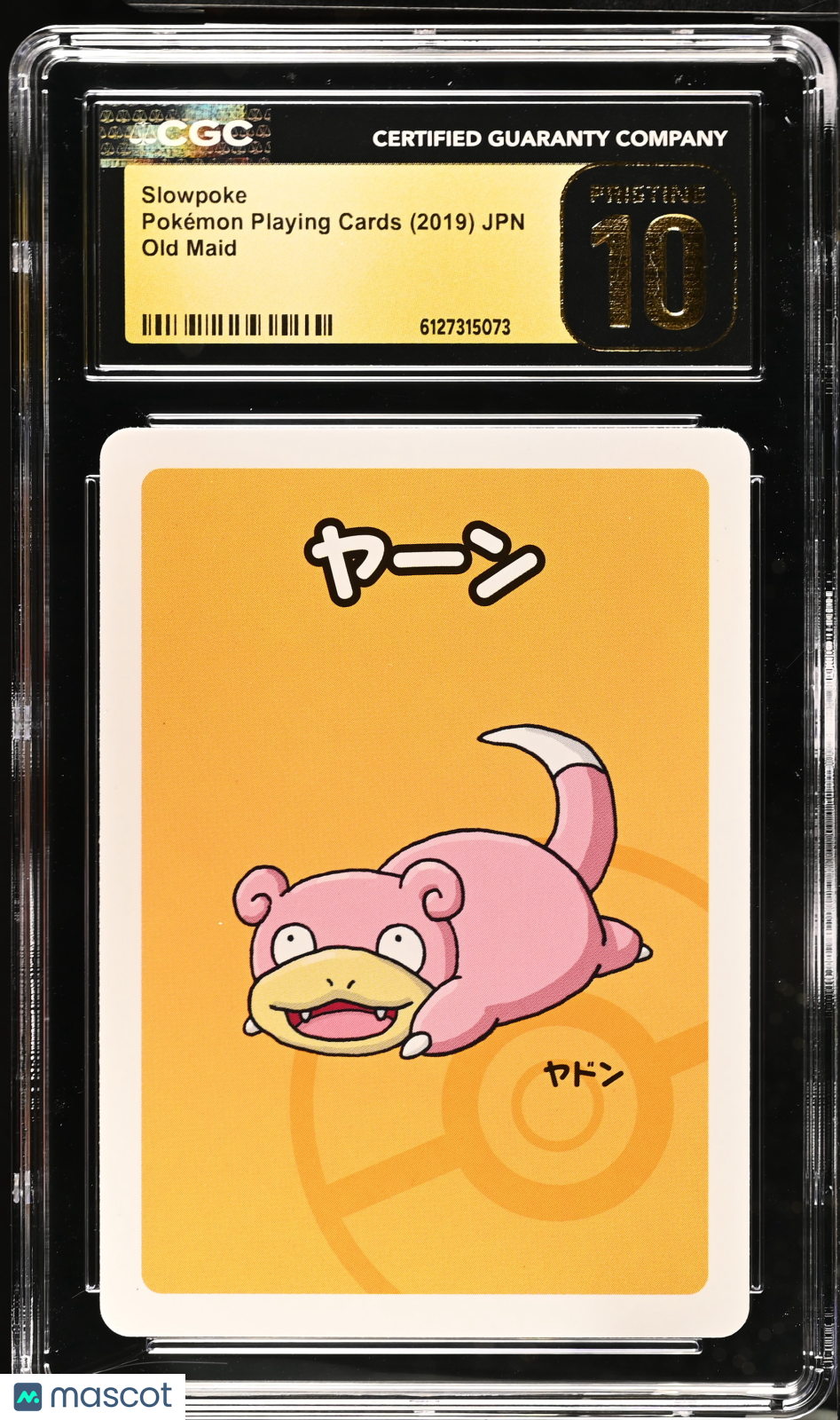 Slowpoke 2019 Pokemon Playing Cards Old Maid CGC 10