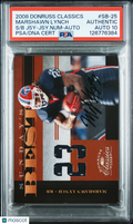 Marshawn Lynch 2008 Donruss Classics Auto Autograph Game Worn Patch Bills 3/25