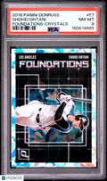 Shohei Ohtani 2018 Donruss Foundations Crystals Rookie RC LA Angels PSA 8