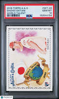 Shohei Ohtani 2018 Topps Allen & Ginter World Talent Rookie RC Angels PSA 10