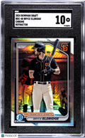 Bryce Eldridge 2024 Bowman Chrome Refractor San Francisco Giants SGC 10