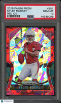 Kyler Murray 2019 Panini Prizm Red Ice Rookie RC Arizona Cardinals #301 PSA 10
