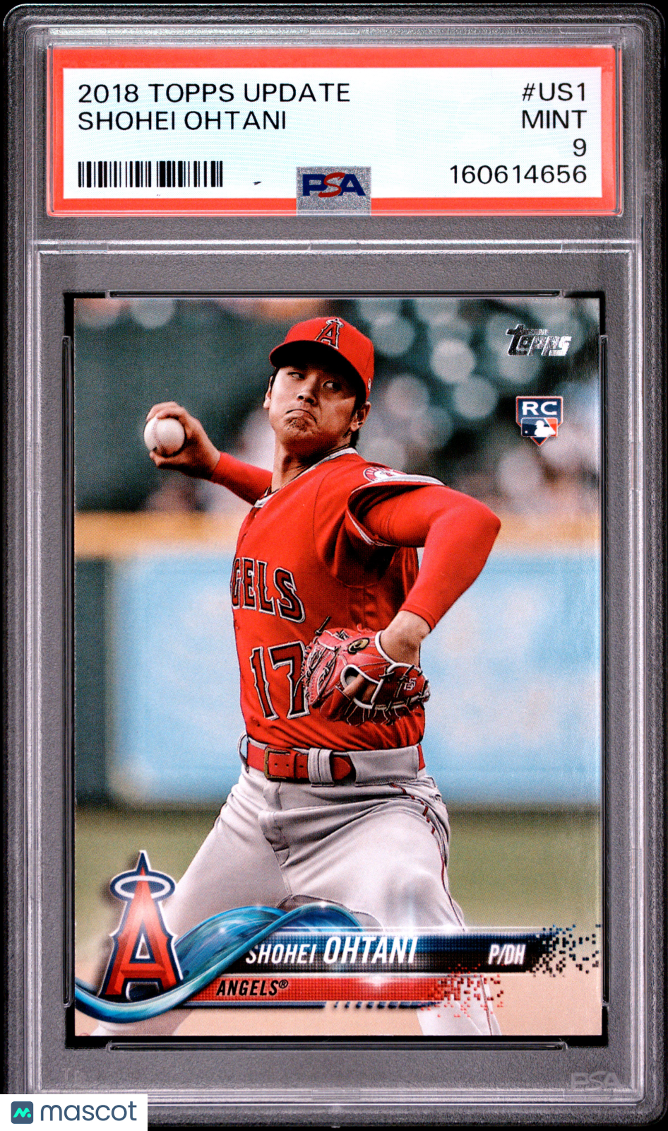 Shohei Ohtani 2018 Topps Update Rookie RC Los Angeles Angels #US1 PSA 9
